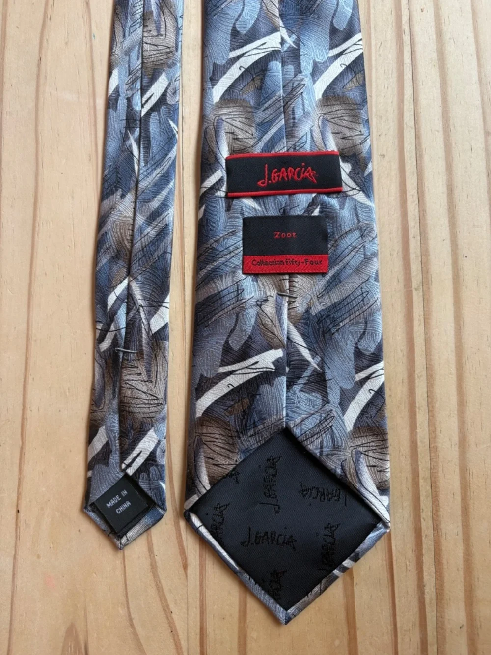 J. Garcia 100% Silk Men's Tie 